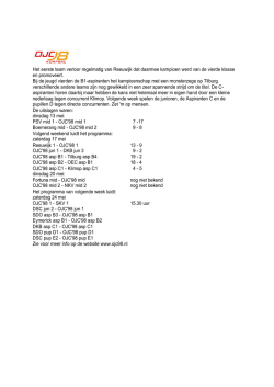 Het eerste team verloor regelmatig van Reeuwijk dat daarmee