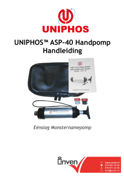 Handleiding - INVEN Technology Benelux BV