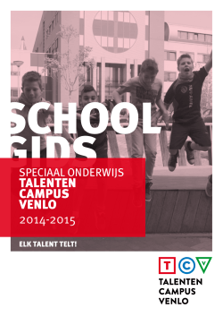 Download hier - Talentencampus Venlo