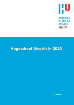 Hogeschool Utrecht in 2020