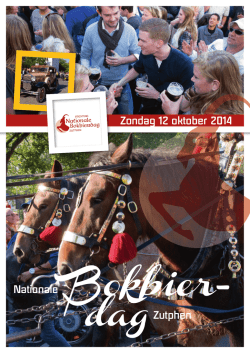 589688 bokbierdag 2014.indd - Nationale Bokbierdag Zutphen
