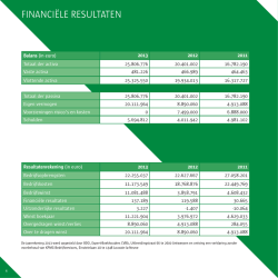 Download PDF Financi&euml;le resultaten