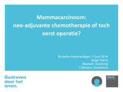 Dr. B.E.P.J. Vriens, medisch oncoloog, Catharina Ziekenhuis