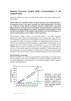 H2O-Online (2014), 7 mei - KWR Watercycle Research Institute