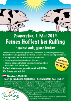 Feines Hoffest bei Rülfing