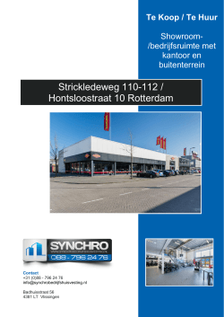 Download brochure - Synchro Bedrijfshuisvesting