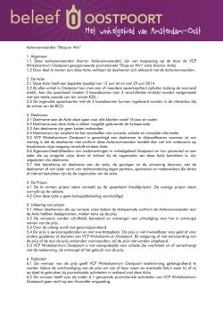 Download hier de actievoorwaarden