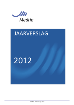JAARVERSLAG