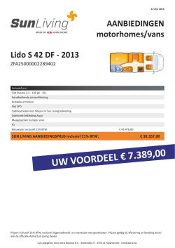 UW VOORDEEL € 7.389,00