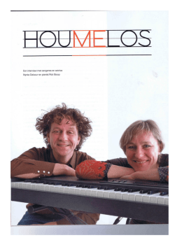 Een interview met zangeres en actrice