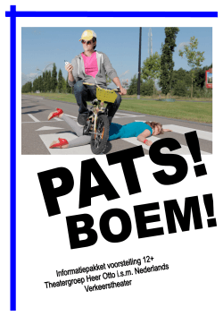 pats boem! (pdf) - Buro Bannink Impresariaat voor theater en educatie