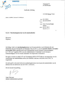 CO 949 bijlage 7/164 van 1 oktober 2014