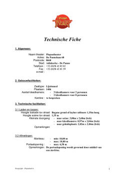 Download hier de technische fiche