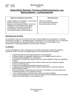 Download de volledige jobbeschrijving