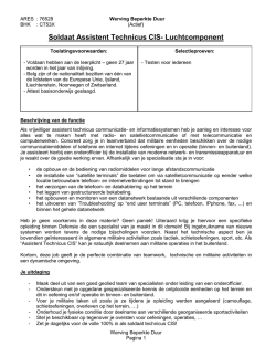 Download de volledige jobbeschrijving