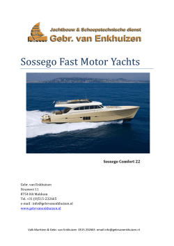 Sossego Fast Motor Yachts