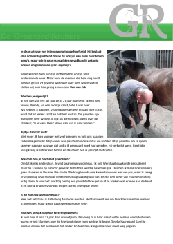 Ben van Eck - groenendijkruiters.nl