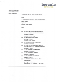 Download de akte - Stichting Collectieve Actie Universiteiten