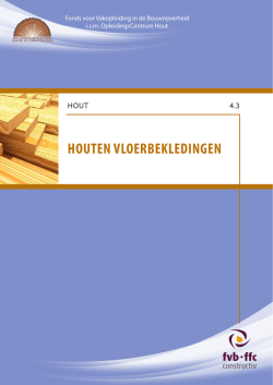Houten vloerbekledingen - fvb