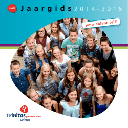 Jaargids 2014-2015 - Johannes Bosco