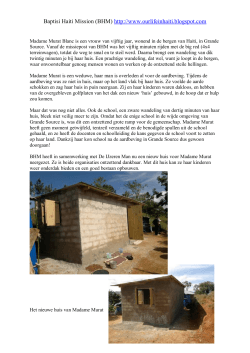 Woningbouw Haiti. (pdf)
