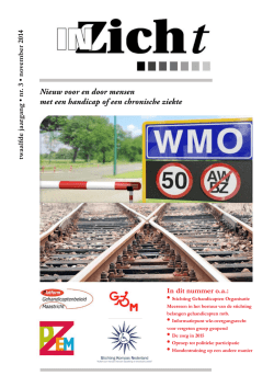 INZICHT BLAD 3 2014 - Stichting Kompas Nederland