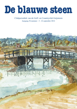 Clubperiodiek van de Golf- en Countryclub Geijsteren