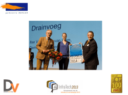 Drainvoeg lost waterproblemen op&hellip;
