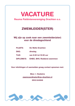 Vacatures - RPV Drachten