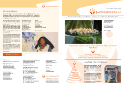 Jacobsjournaal dec 2014