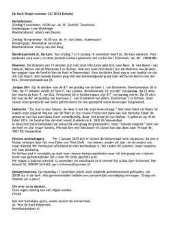 Klik hier om te downloaden - Protestantse Gemeente Echteld