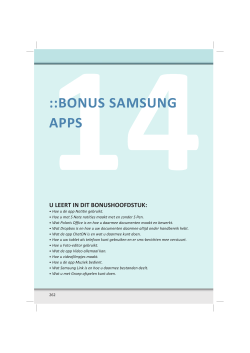 14 Bonus Samsung apps