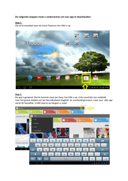 Hoe download ik een app in de playstore?
