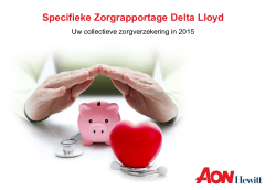 Collectieve Zorgverzekering van Delta Lloyd 2015