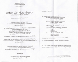 Achiel Van Horenbeeck