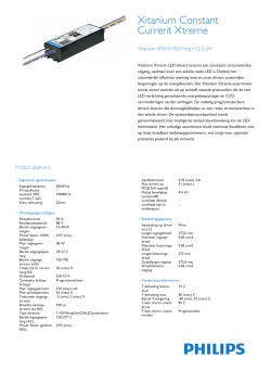 Product Leaflet: Xitanium 40W 0.70A, 0.53A Programmable