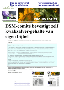 bericht - adhdfraude