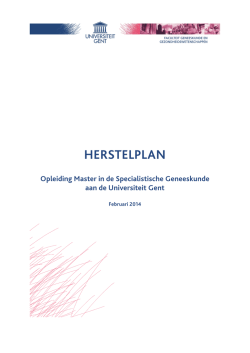 HERSTELPLAN