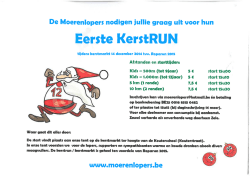 Eerste KerstRUN