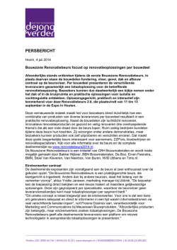 Download hier het persbericht (PDF)