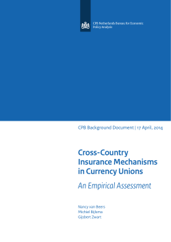 Cross-Country Insurance Mechanisms in Currency Unions An