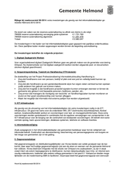 informatiebeleidsplan