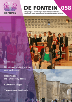 Download - De Fontein Leeuwarden