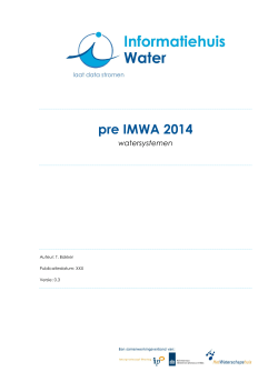 preIMWA 2014 watersystemen publicatie01