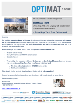 HOMAG Treff - Klingelnberg