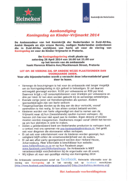 Heinekeﬁ - Nederlandse vertegenwoordigingen in, Zuid
