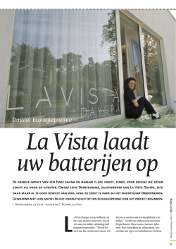 Groene Energie @ La Vista Day Spa