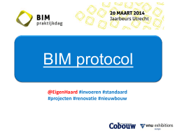 Invoering BIM protocol bij wooncorporatie Eigen