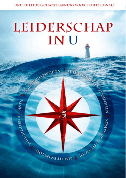 Download de brochure Leiderschap in u