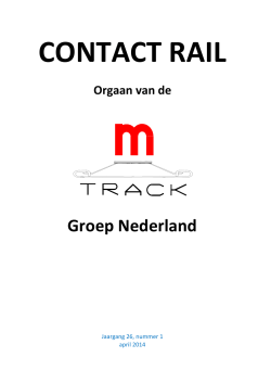 CONTACT RAIL - M-Track Groep Nederland